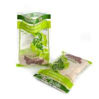 High quality three side seal plastic bag without zipper for 1KG 5KG rice packaging